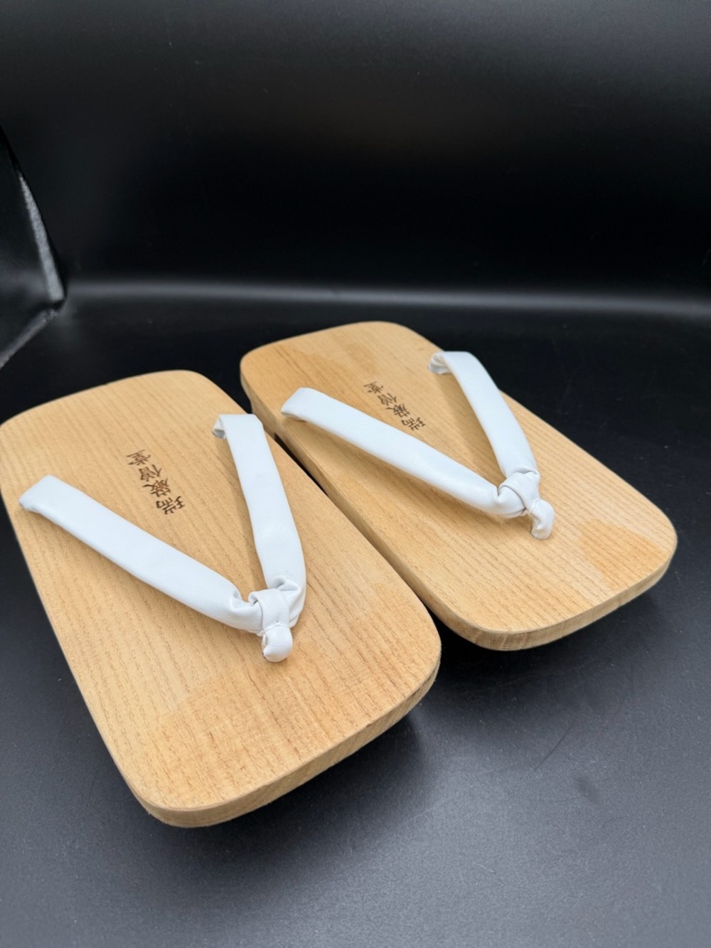 Unisex Vintage Japanese Geta Wooden Clogs with 2 Heels Men's/Women's Sandals